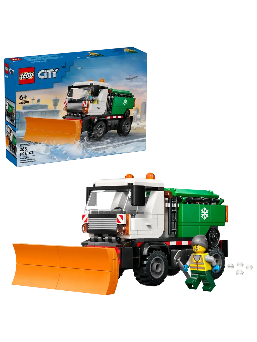 Конструктор City 60490 Снегоочиститель