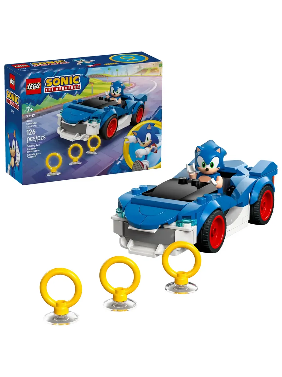 Конструктор Sonic the Hedgehog 77117 Спидстер Лайтнинг