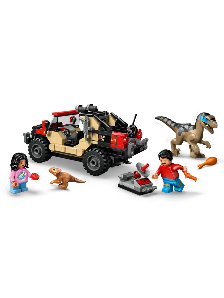 Конструктор Jurassic World 76972 Побег по бездорожью — фото 4