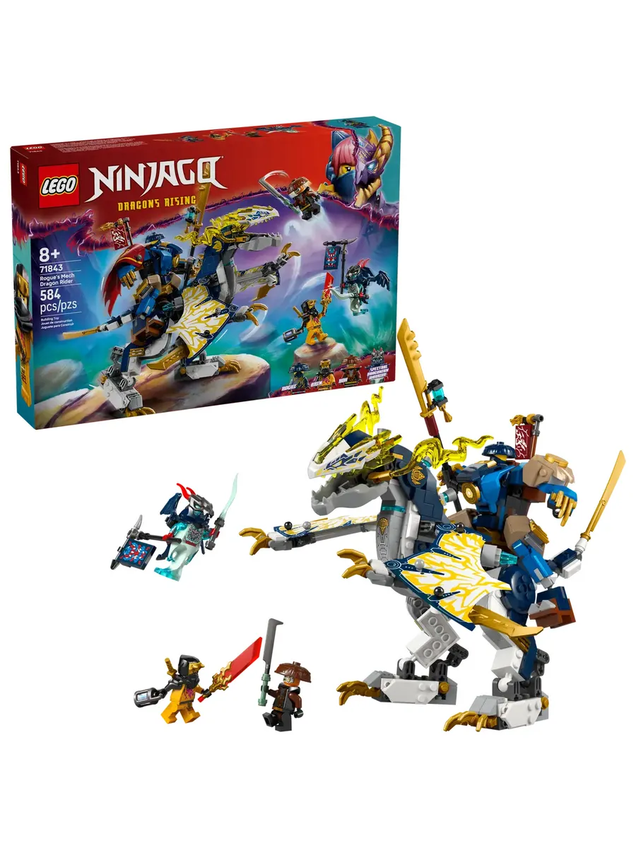 Конструктор Ninjago 71843 Механический всадник-дракон — фото 1