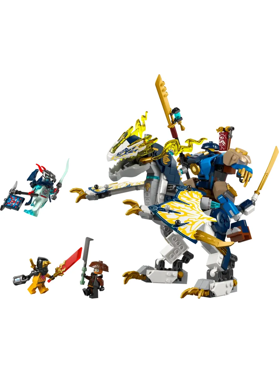 Конструктор Ninjago 71843 Механический всадник-дракон — фото 4