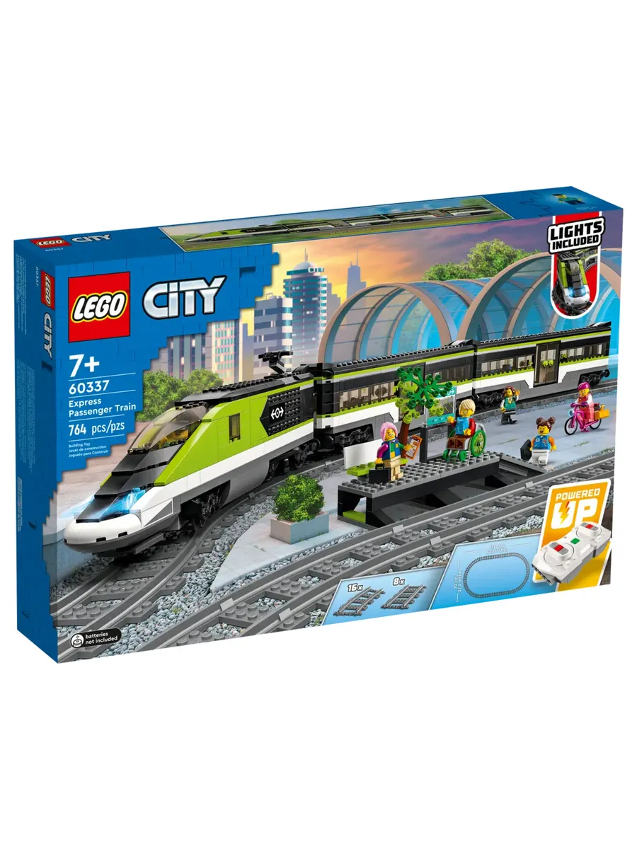 Конструктор City 60337 Экспресс - Пассажирский поезд