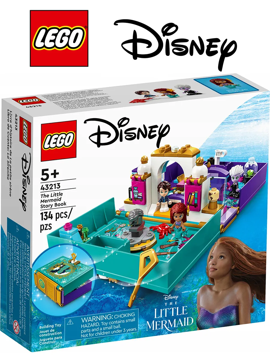 Конструктор Disney 43213 Книга приключений русалочки