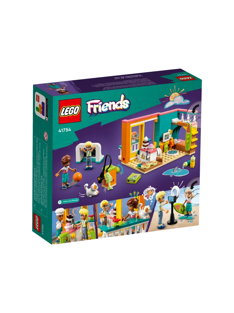 Конструктор Friends 41754 Комната Лео — фото 2