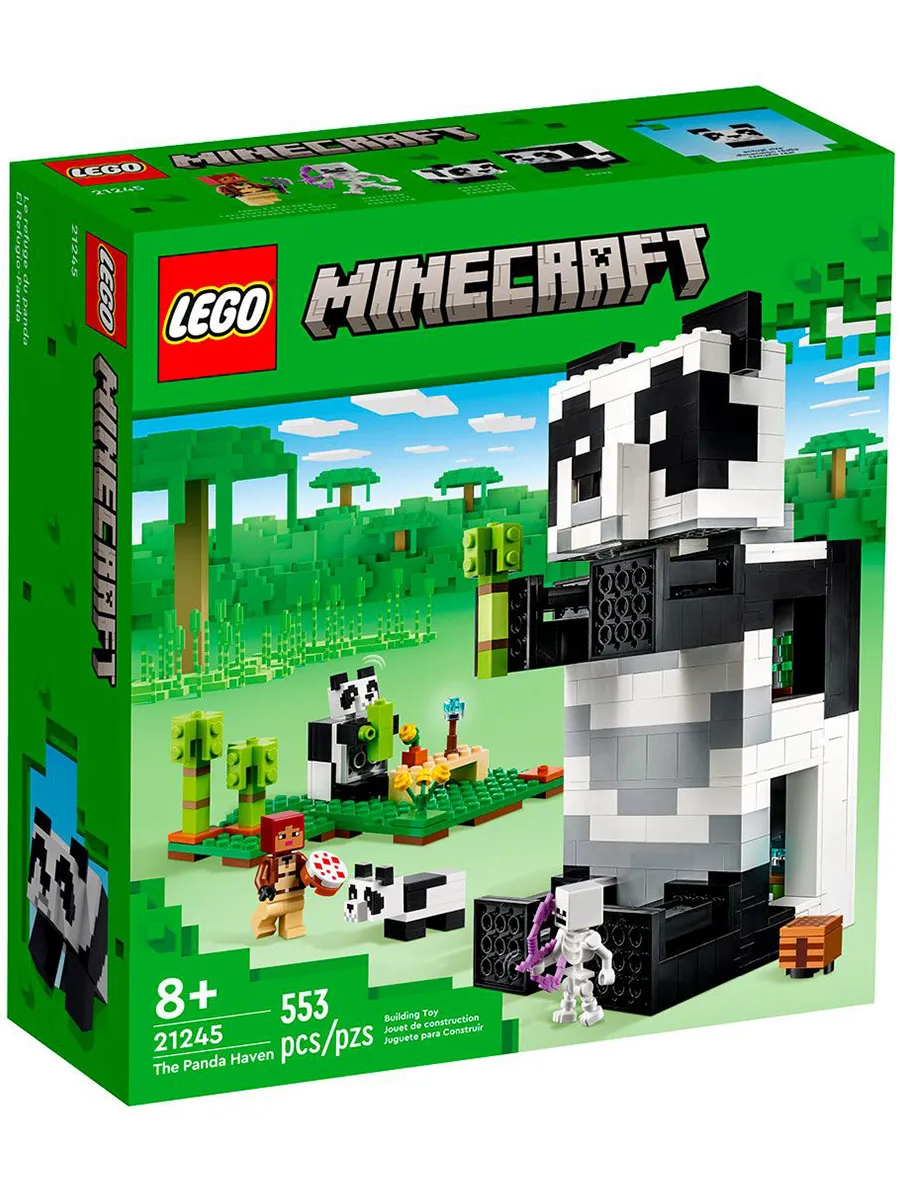 Конструктор Minecraft 21245 Дом Панды