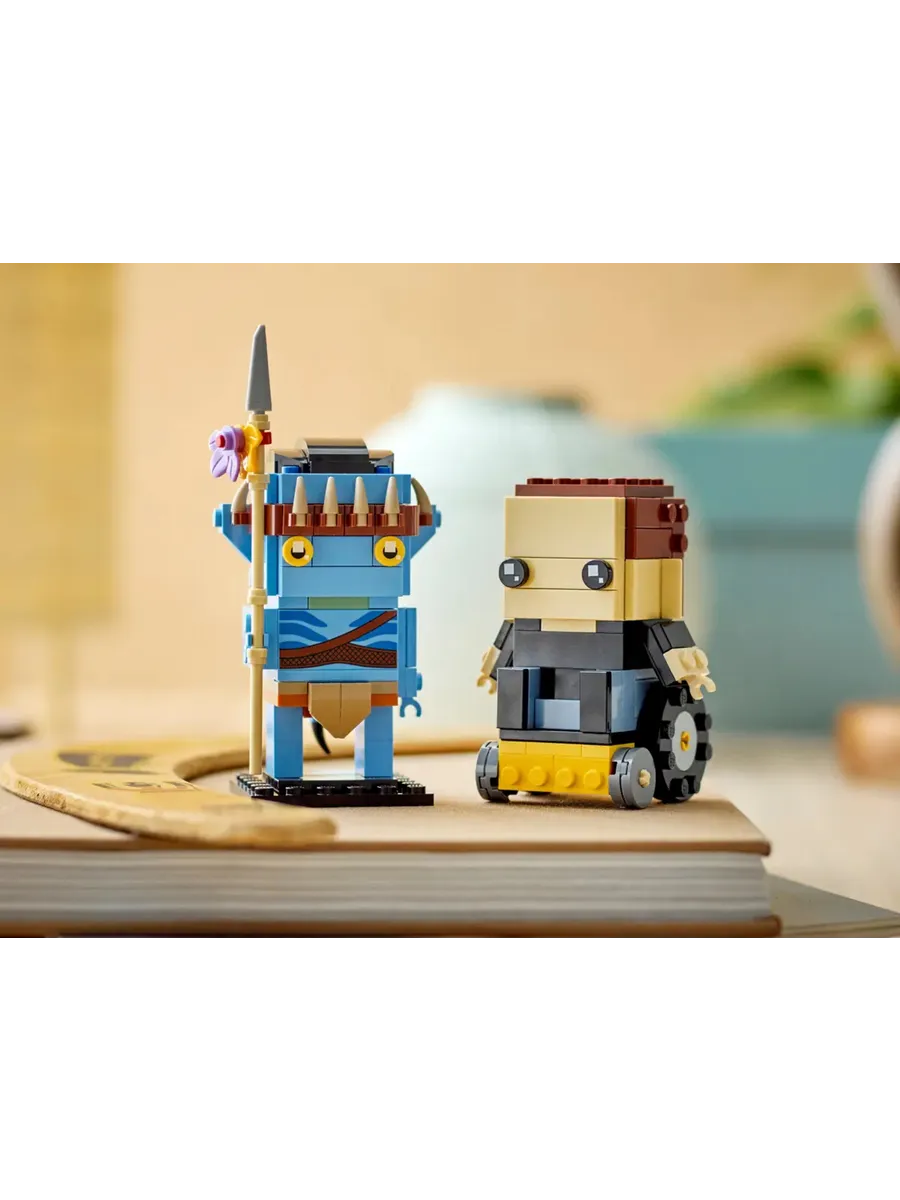 Конструктор Brickheadz 40554 Джейк Салли и его аватар — фото 8