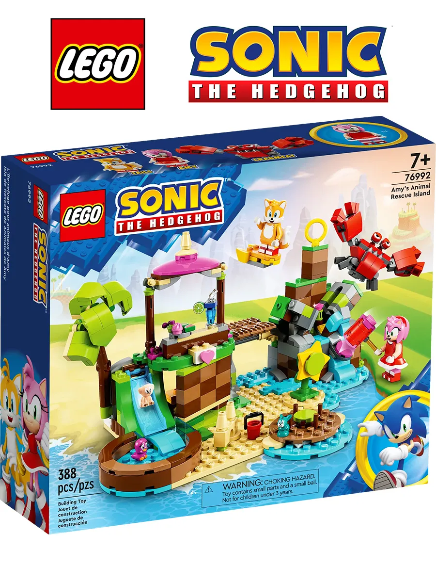 Конструктор Sonic Hedgehog 76992 Остров спасения животных