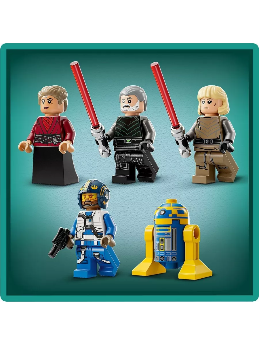 Конструктор Star Wars 75364 Истребитель Е-винг — фото 7