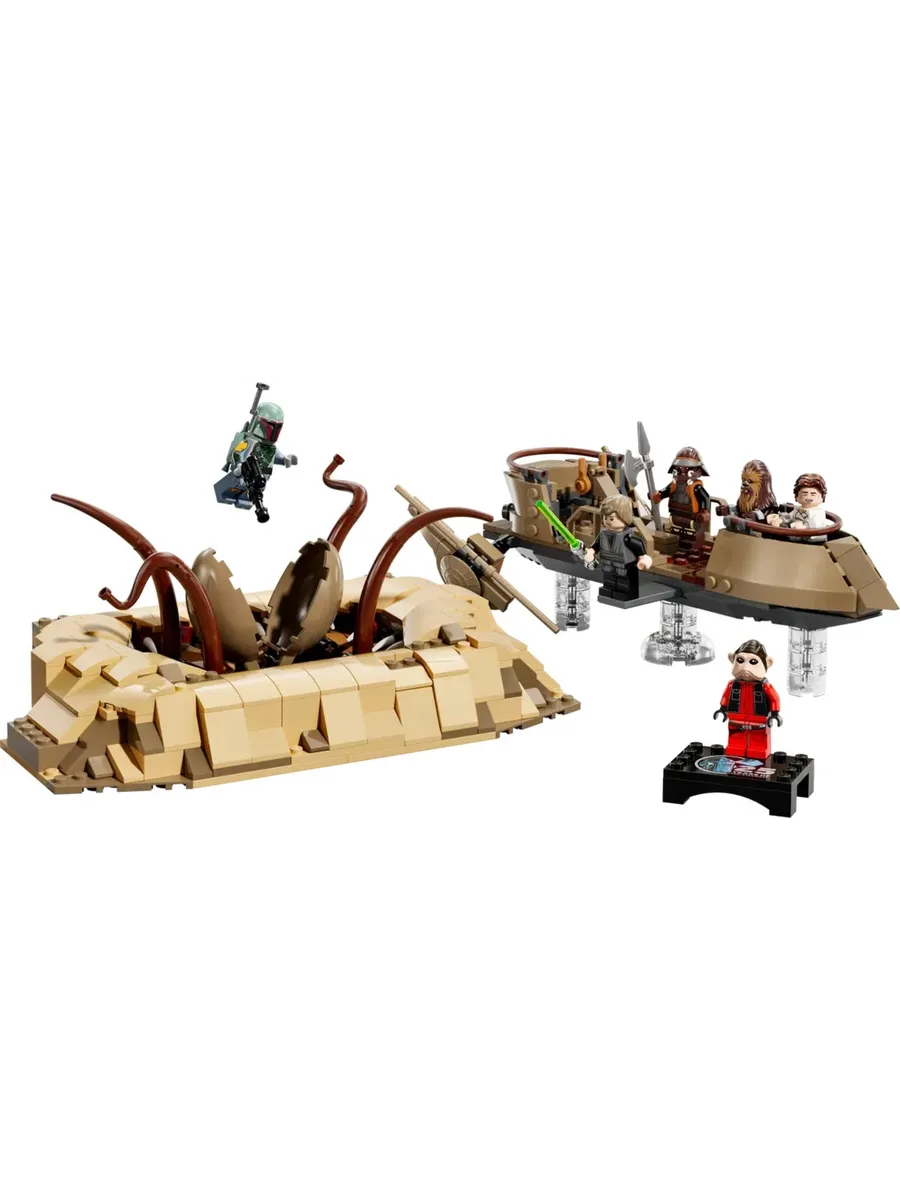Конструктор Star Wars 75396 Пустынный Скиф и яма Сарлакка — фото 3