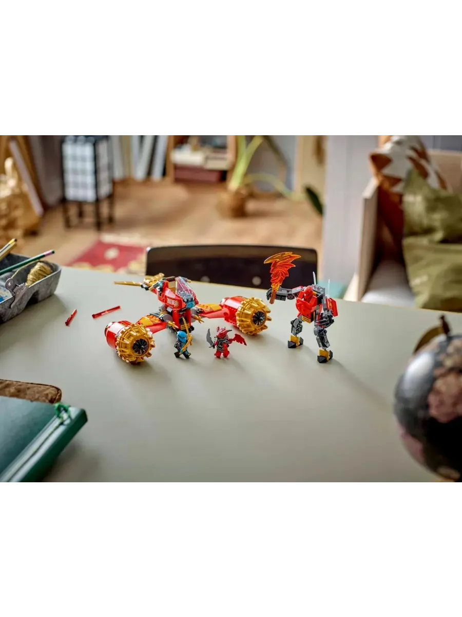 Конструктор Ninjago 71830 Громовой робот гонщика Кая — фото 6