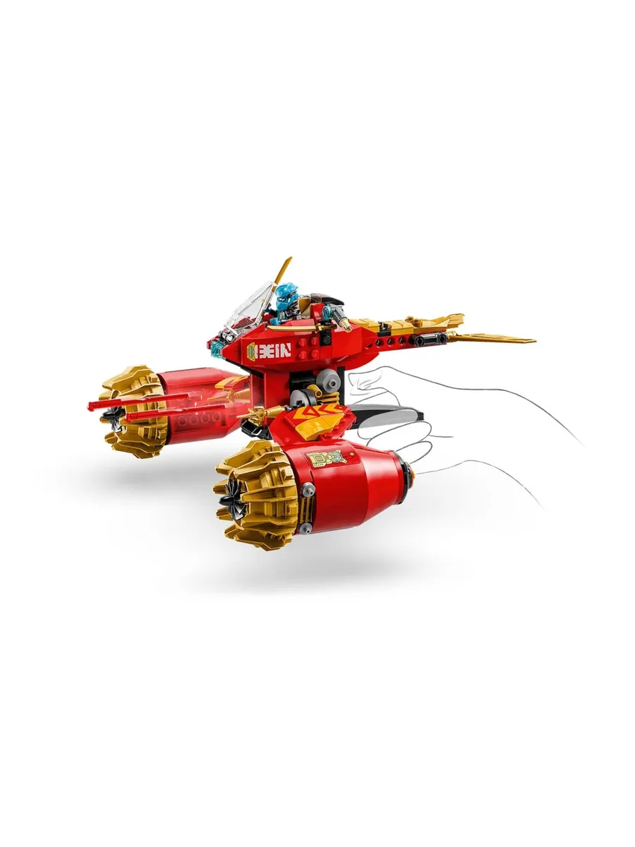 Конструктор Ninjago 71830 Громовой робот гонщика Кая — фото 9