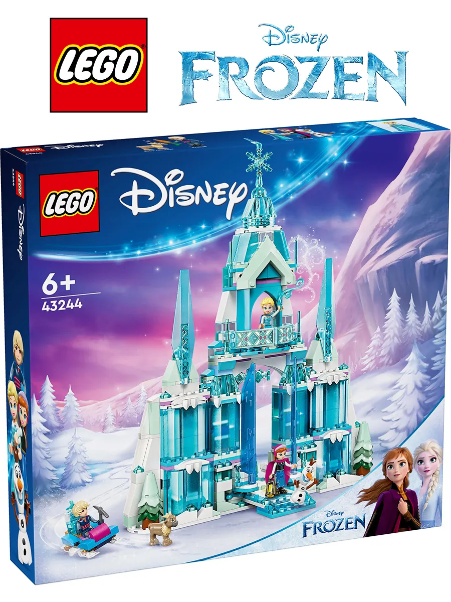 Конструктор Disney 43244 Ледяной дворец Эльзы
