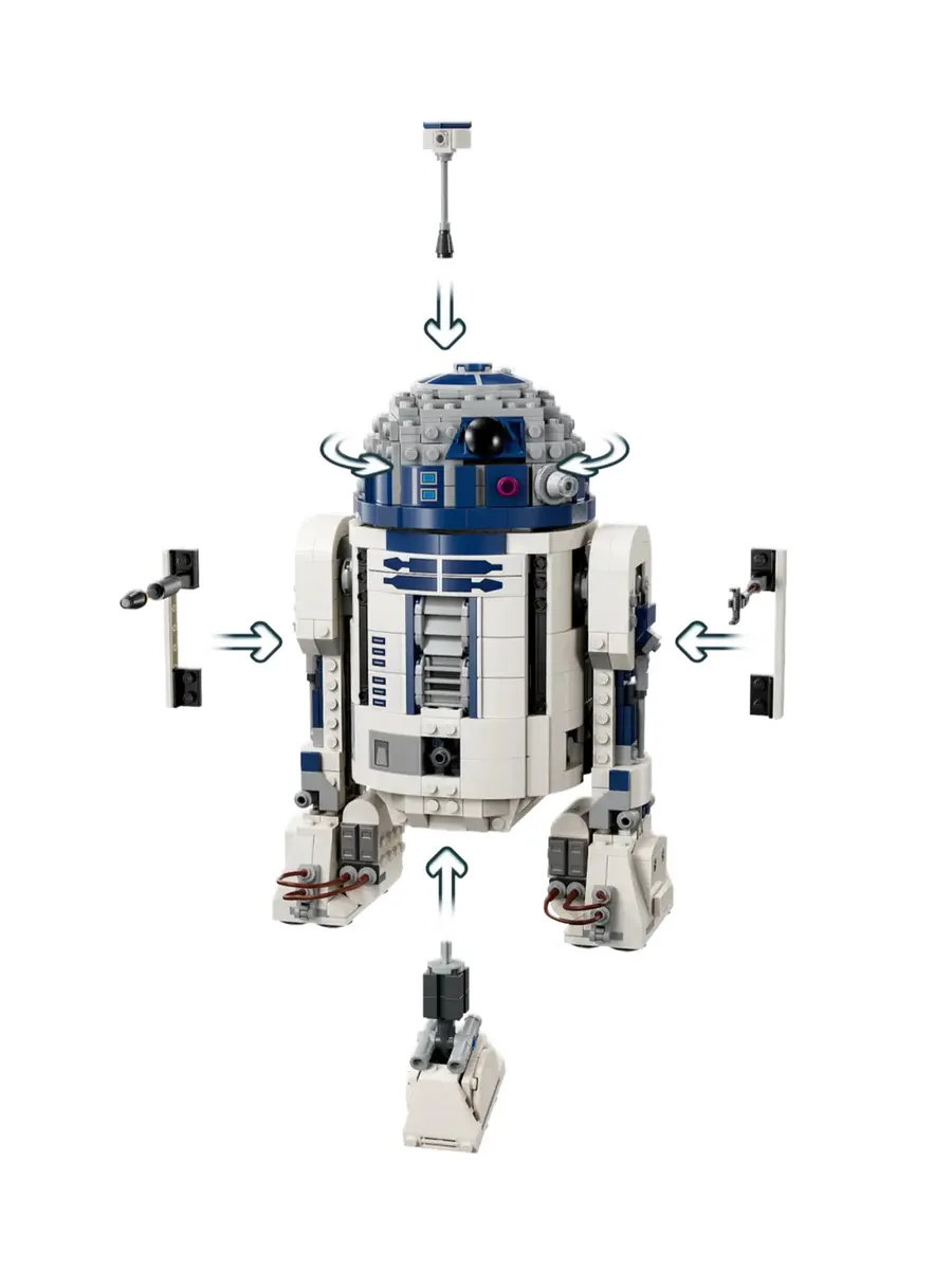 Конструктор Star Wars 75379 R2-D2 — фото 4