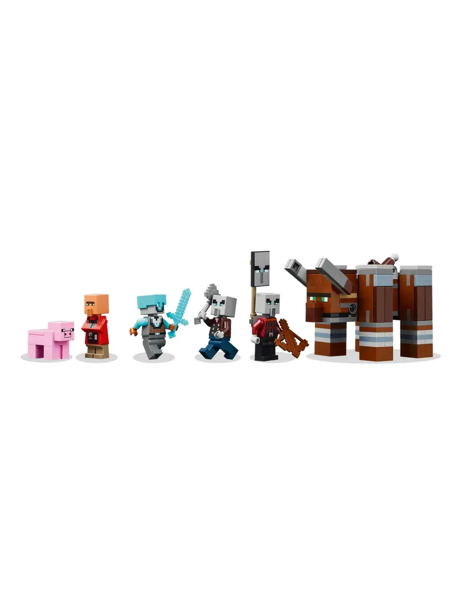 Конструктор Minecraft 21278 Форпост мародёров — фото 8
