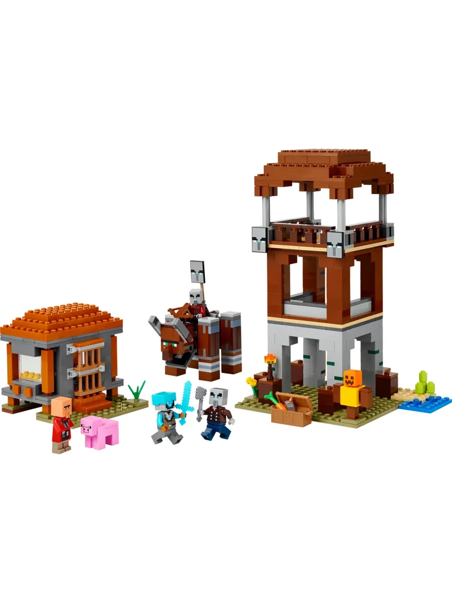 Конструктор Minecraft 21278 Форпост мародёров — фото 3