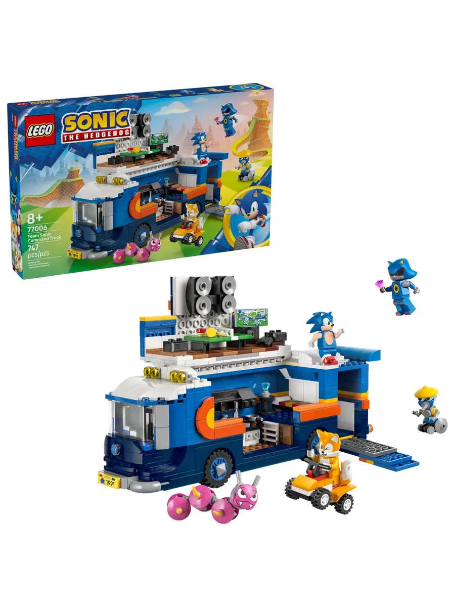 Конструктор Sonic the Hedgehog 77006 Командный грузовик