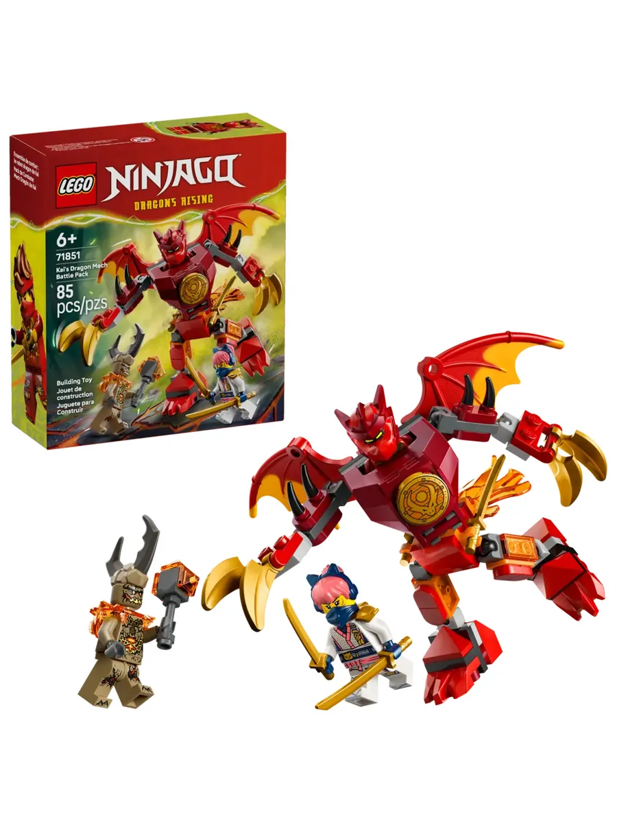 Конструктор NINJAGO 71851 Боевой набор «Дракон» от Kai