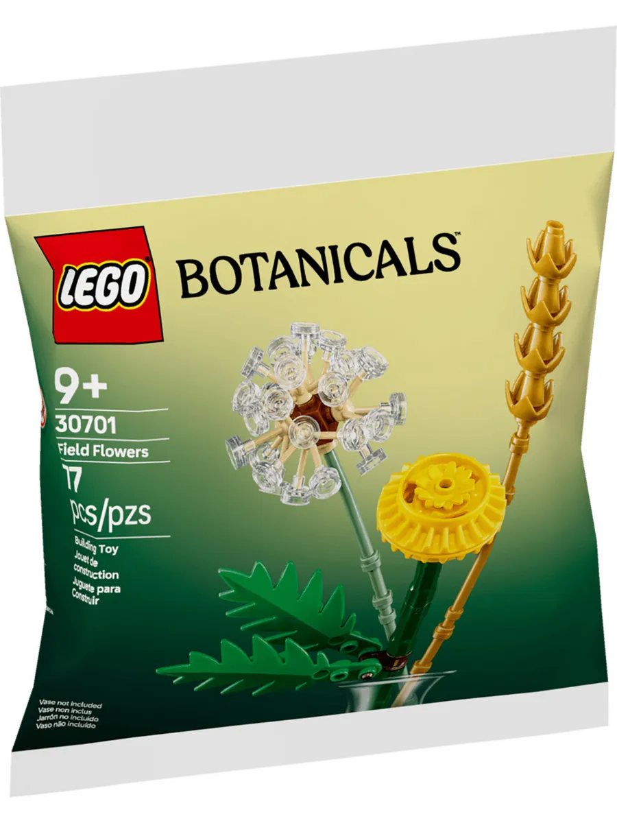Конструктор Botanicals 30701 Полевые Цветы