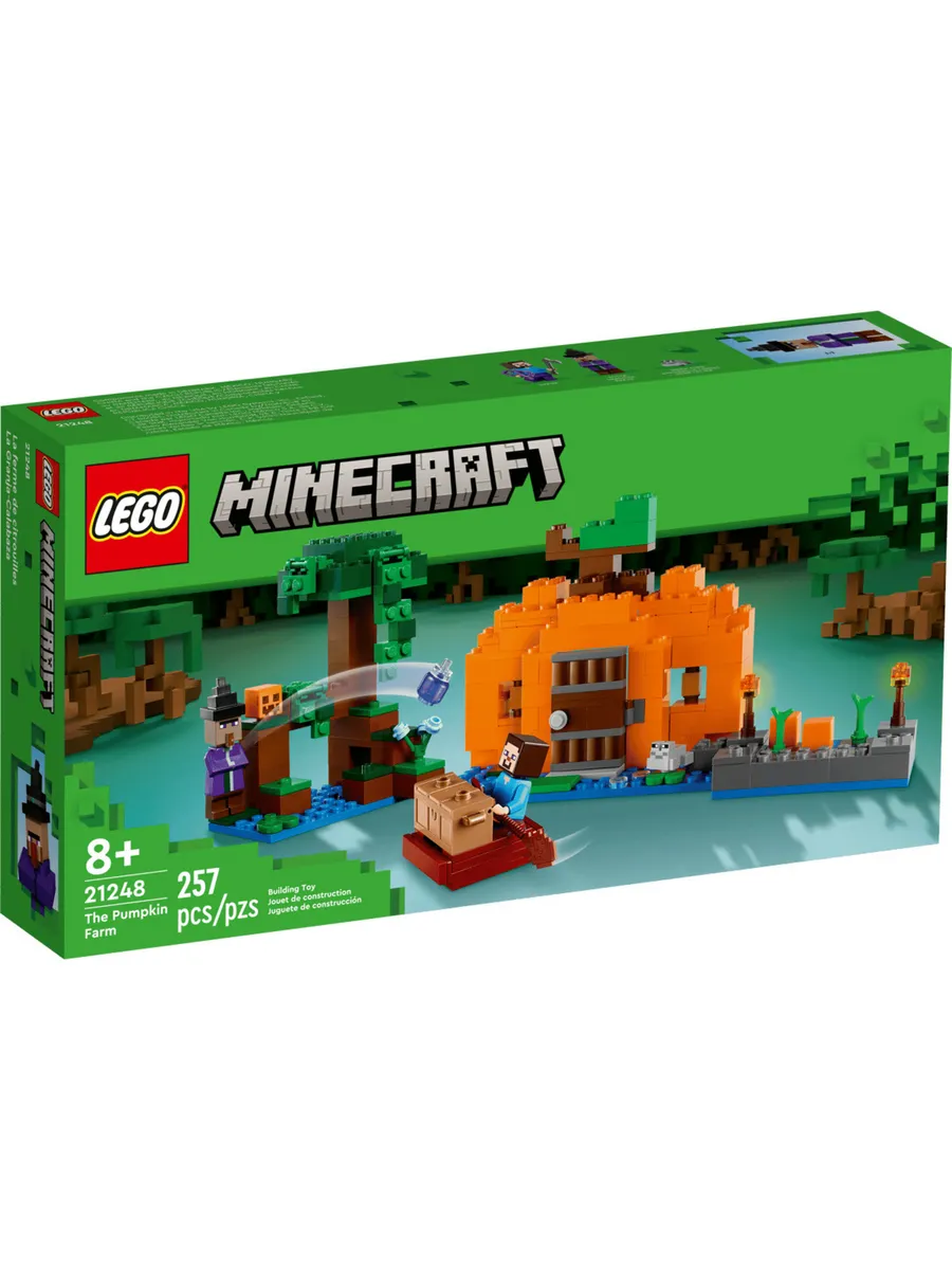 Конструктор Minecraft 21248 Тыквенная ферма — фото 1