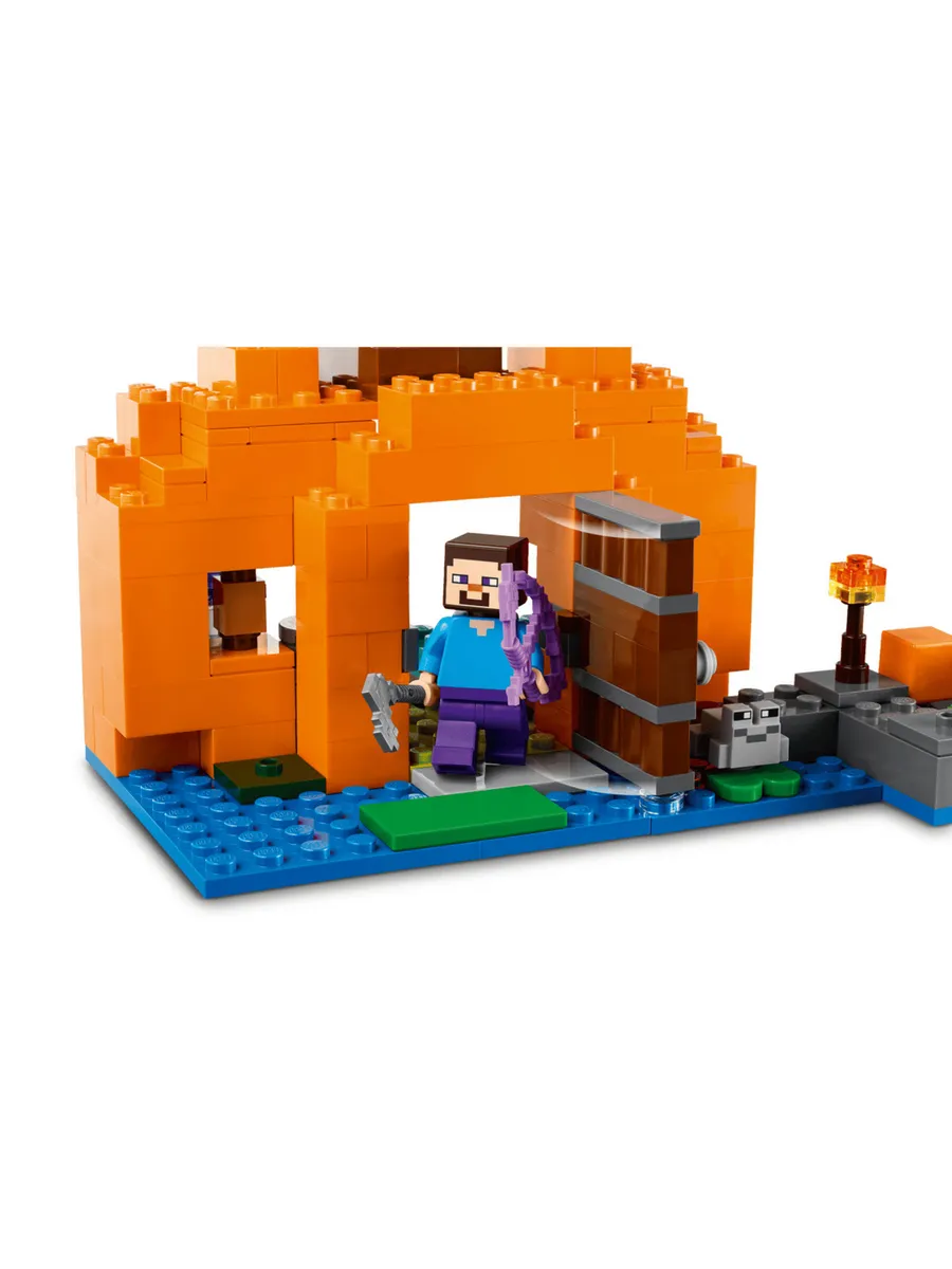 Конструктор Minecraft 21248 Тыквенная ферма — фото 5
