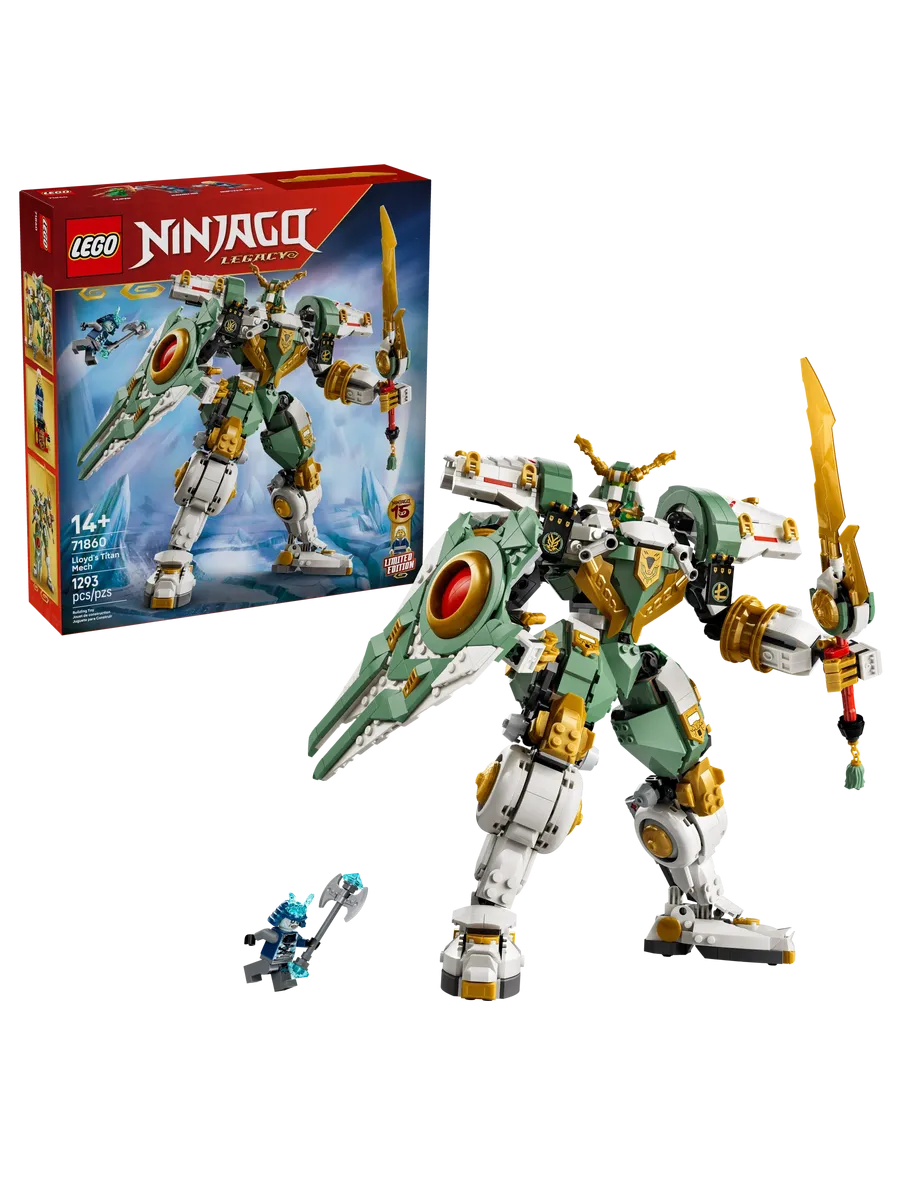 Конструктор NINJAGO 71860 Титановый мех Ллойда