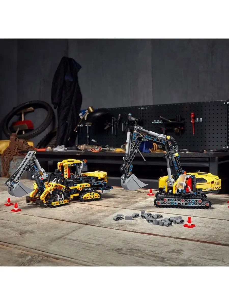 Конструктор LEGO Technic 42121 Тяжелый экскаватор — фото 13