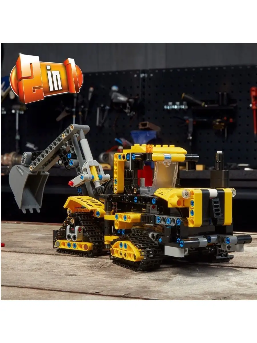 Конструктор LEGO Technic 42121 Тяжелый экскаватор — фото 12