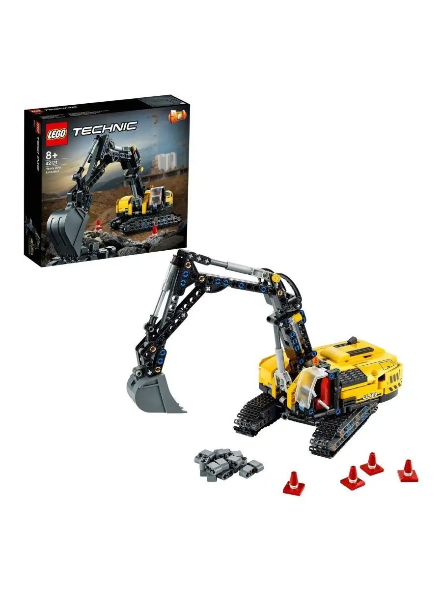 Конструктор LEGO Technic 42121 Тяжелый экскаватор — фото 3