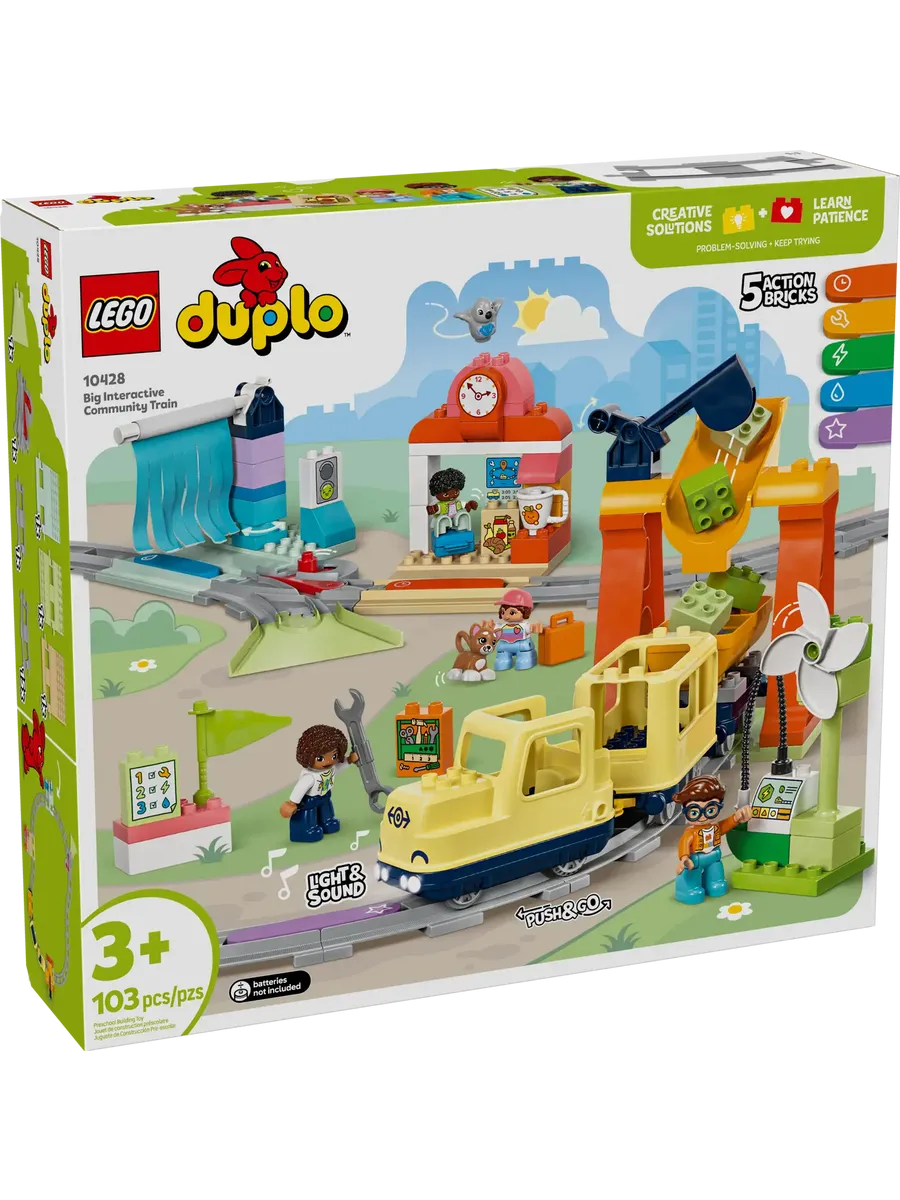 Конструктор DUPLO 10428 Большой общественный поезд — фото 1