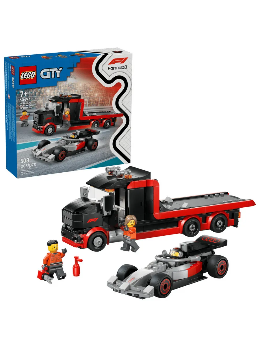 Конструктор City 60493 Демонстрационный грузовик с Audi F1