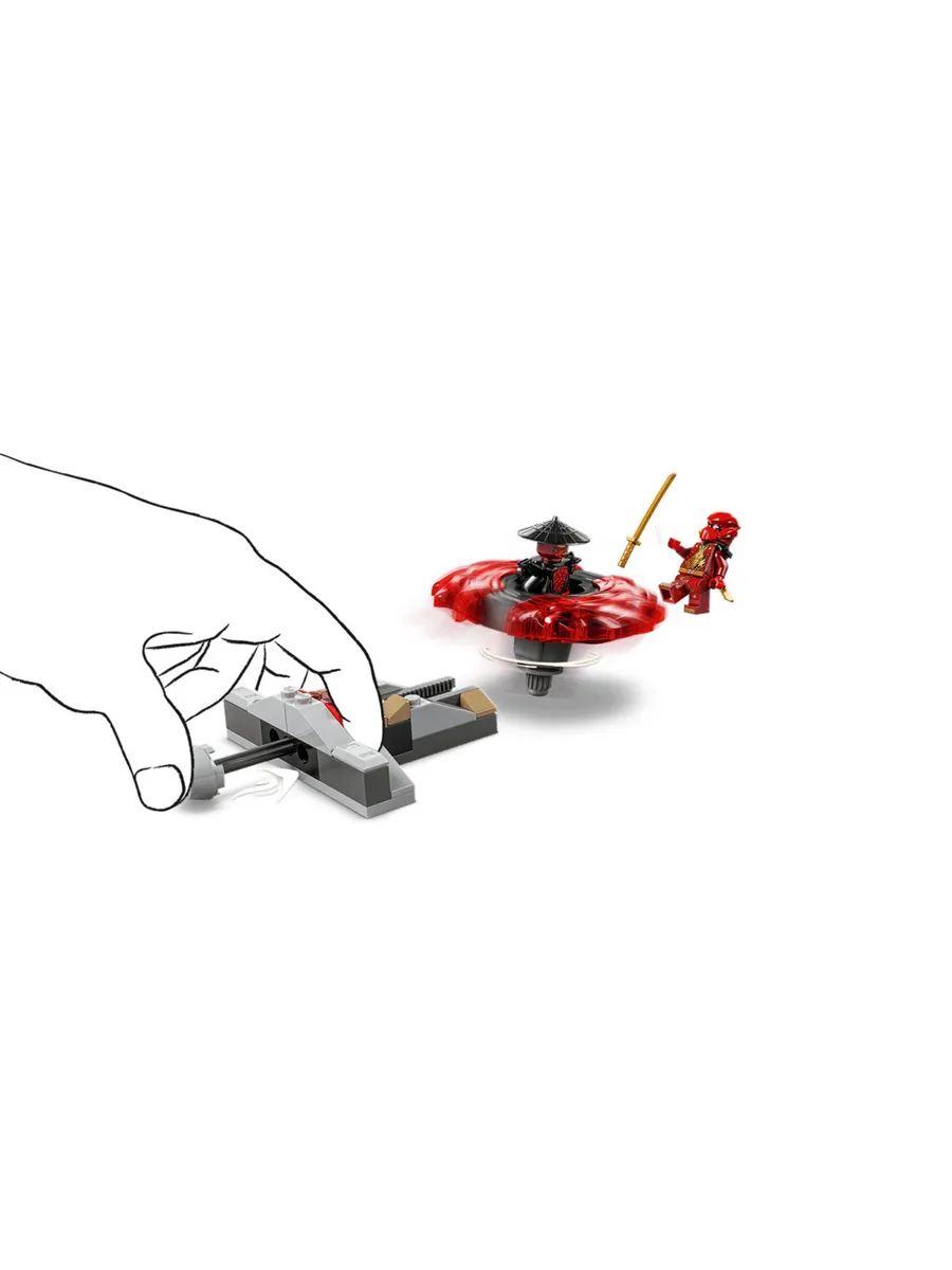 Конструктор NINJAGO 71836 Дуговой Дракон фокуса — фото 4