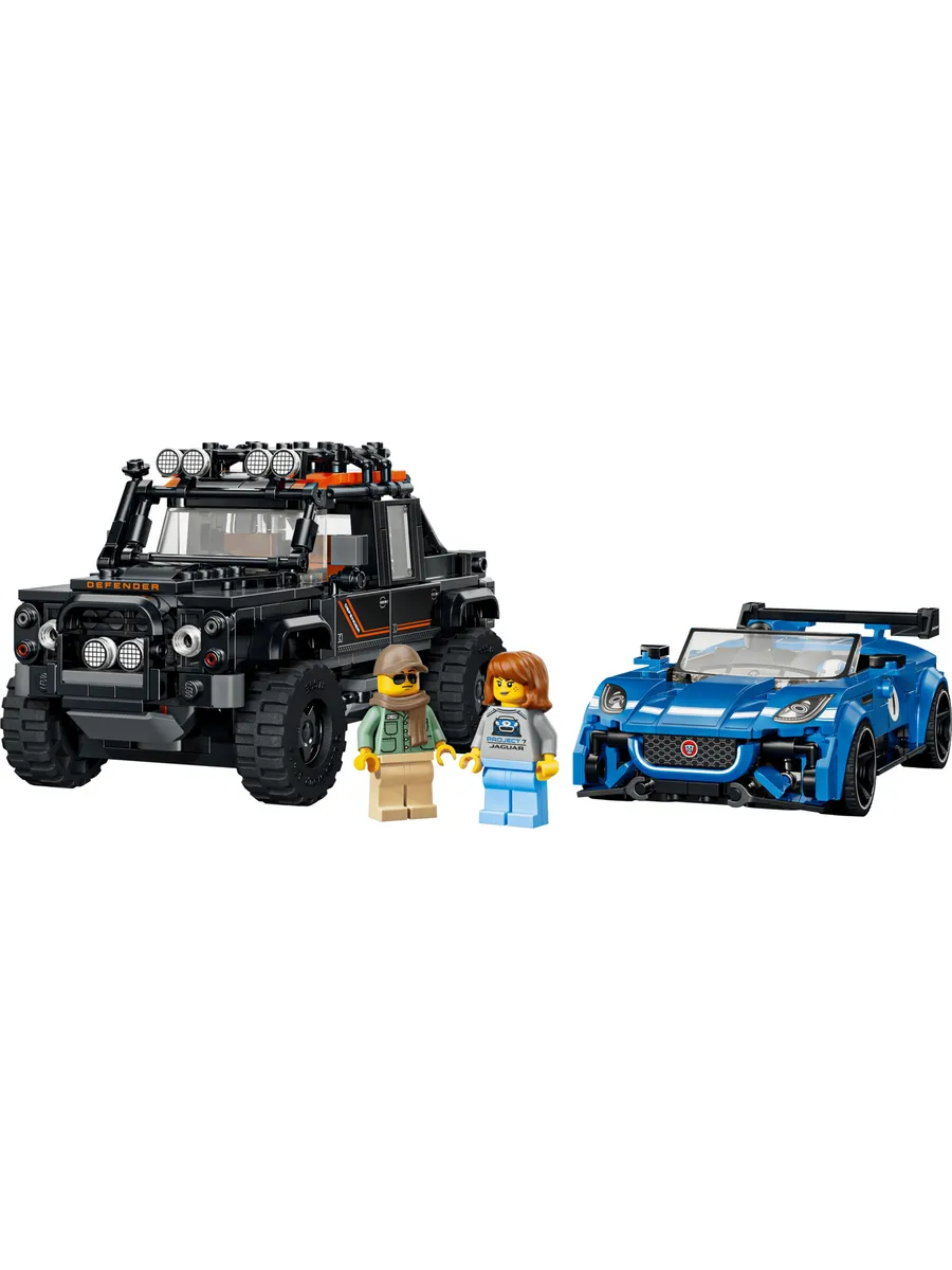 Конструктор Speed Champions 77264 Jaguar и Land Rover — фото 2