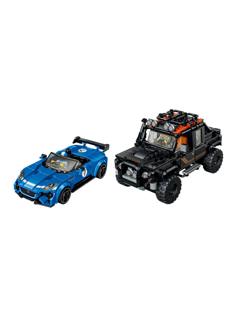 Конструктор Speed Champions 77264 Jaguar и Land Rover — фото 3