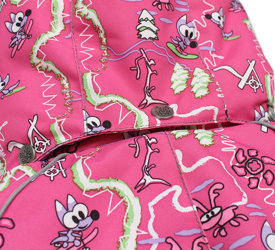 Комбинезон для девочки Lappi Kids AAPA (Финляндия), цвет розовый — фото 6