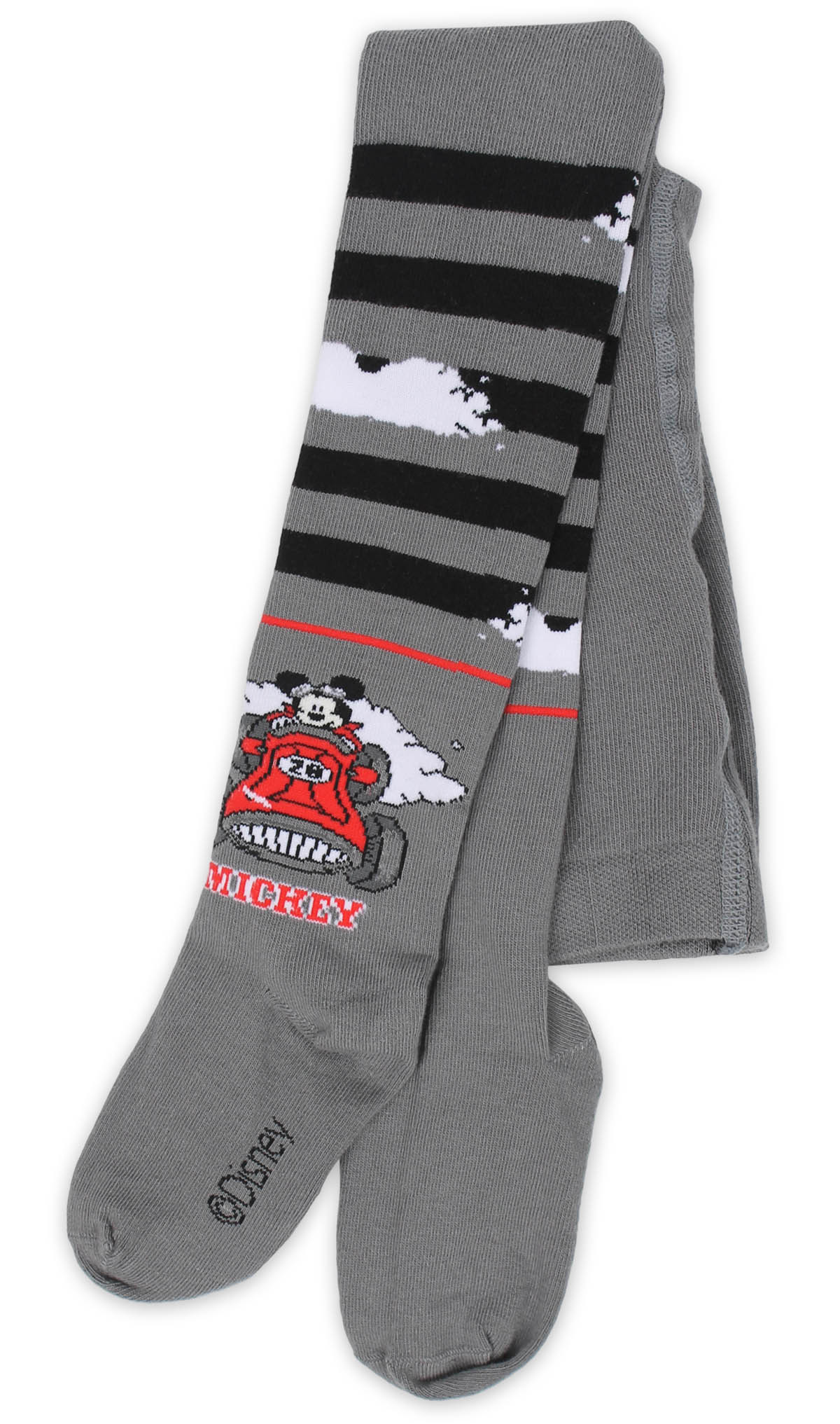 Колготки в полоску с Микки Маусом Rusocks Disney