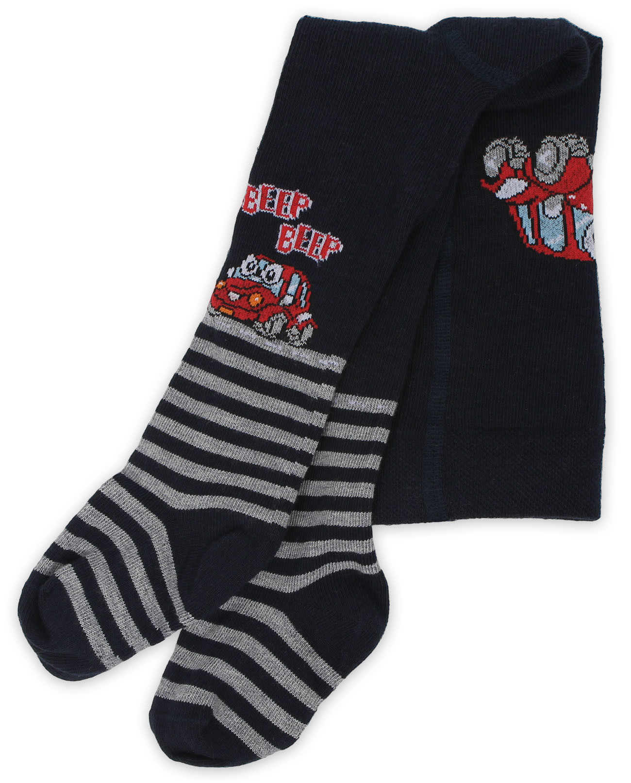 Колготки синие с машинкой Rusocks Disney
