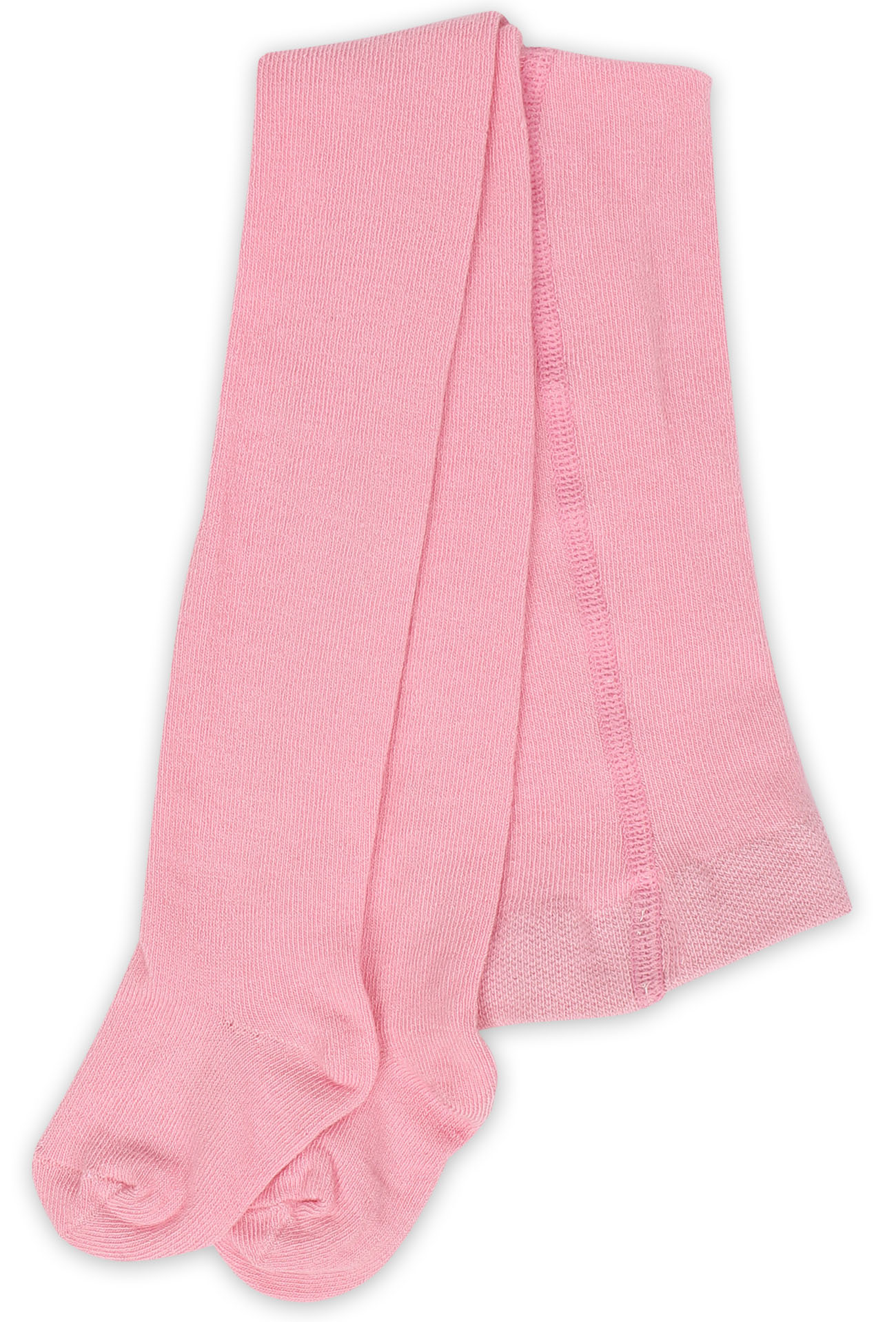 Розовые гладкие колготки RuSocks для девочки