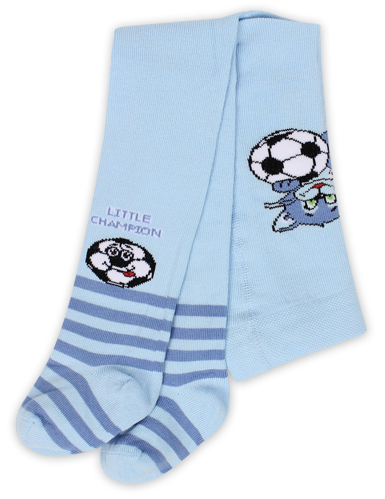 Голубые колготки с мячом RuSocks