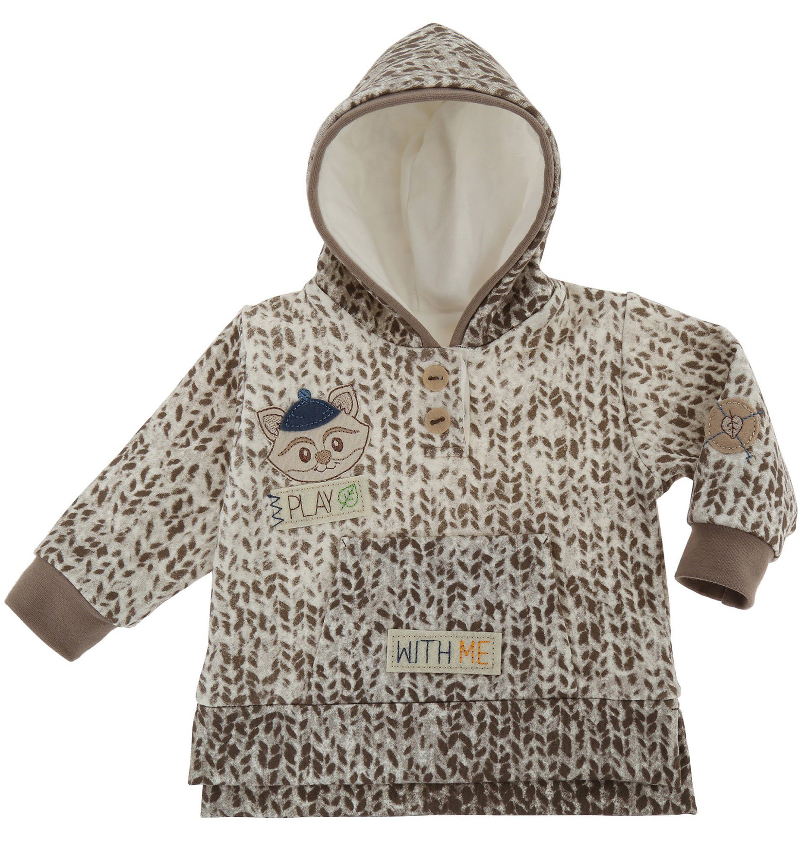 Толстовка с капюшоном Gustwa EWA COLLECTION