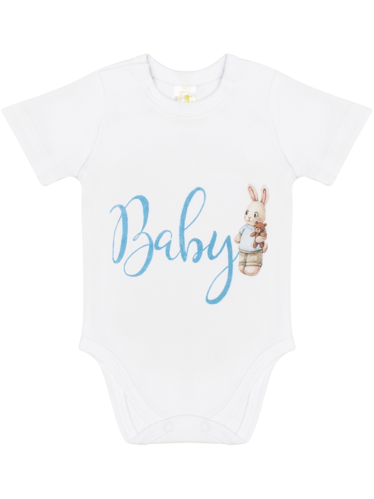 Боди с коротким рукавом "Baby зайчик"