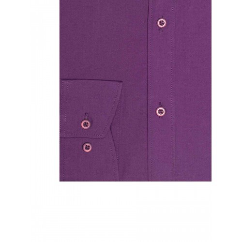 Подростковая рубашка фиолетового цвета IMPERATOR Regular Fit — фото 4