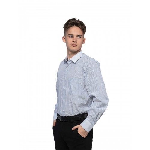 Сорочка в полоску для старшеклассника IMPERATOR Regular Fit — фото 6