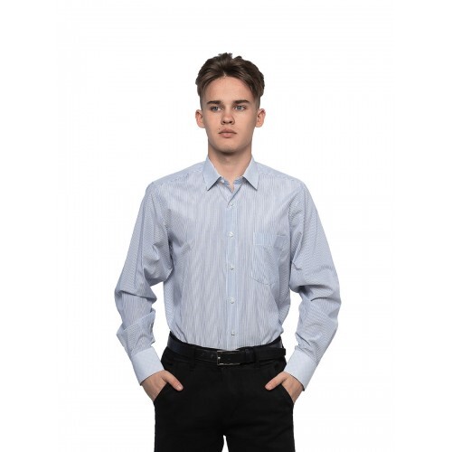 Сорочка в полоску для старшеклассника IMPERATOR Regular Fit — фото 5