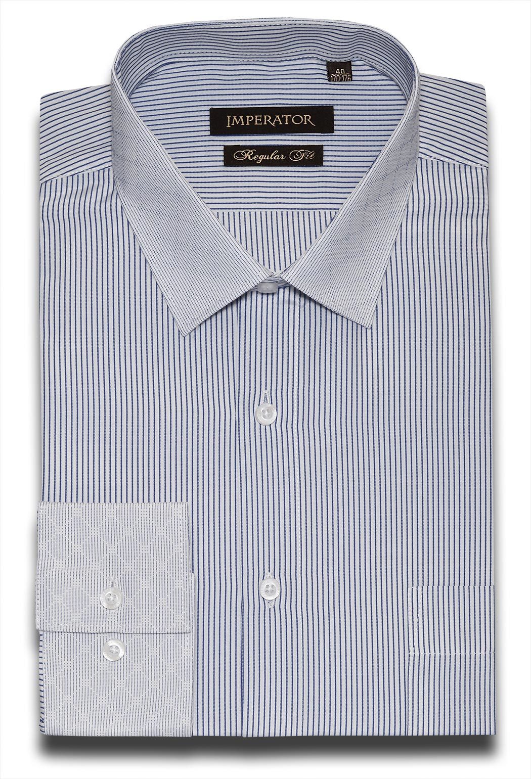 Сорочка в полоску для старшеклассника IMPERATOR Regular Fit