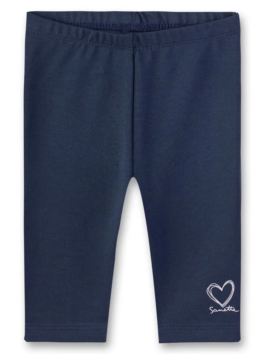 Легинсы синие для девочки Sanetta KIDSWEAR — фото 4
