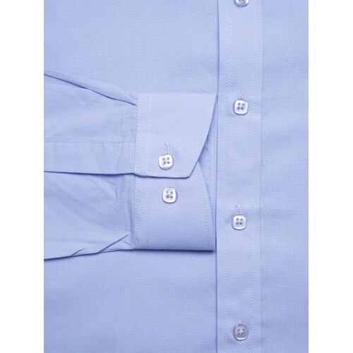 Сиреневая сорочка TSAREVICH Slim Fit — фото 5