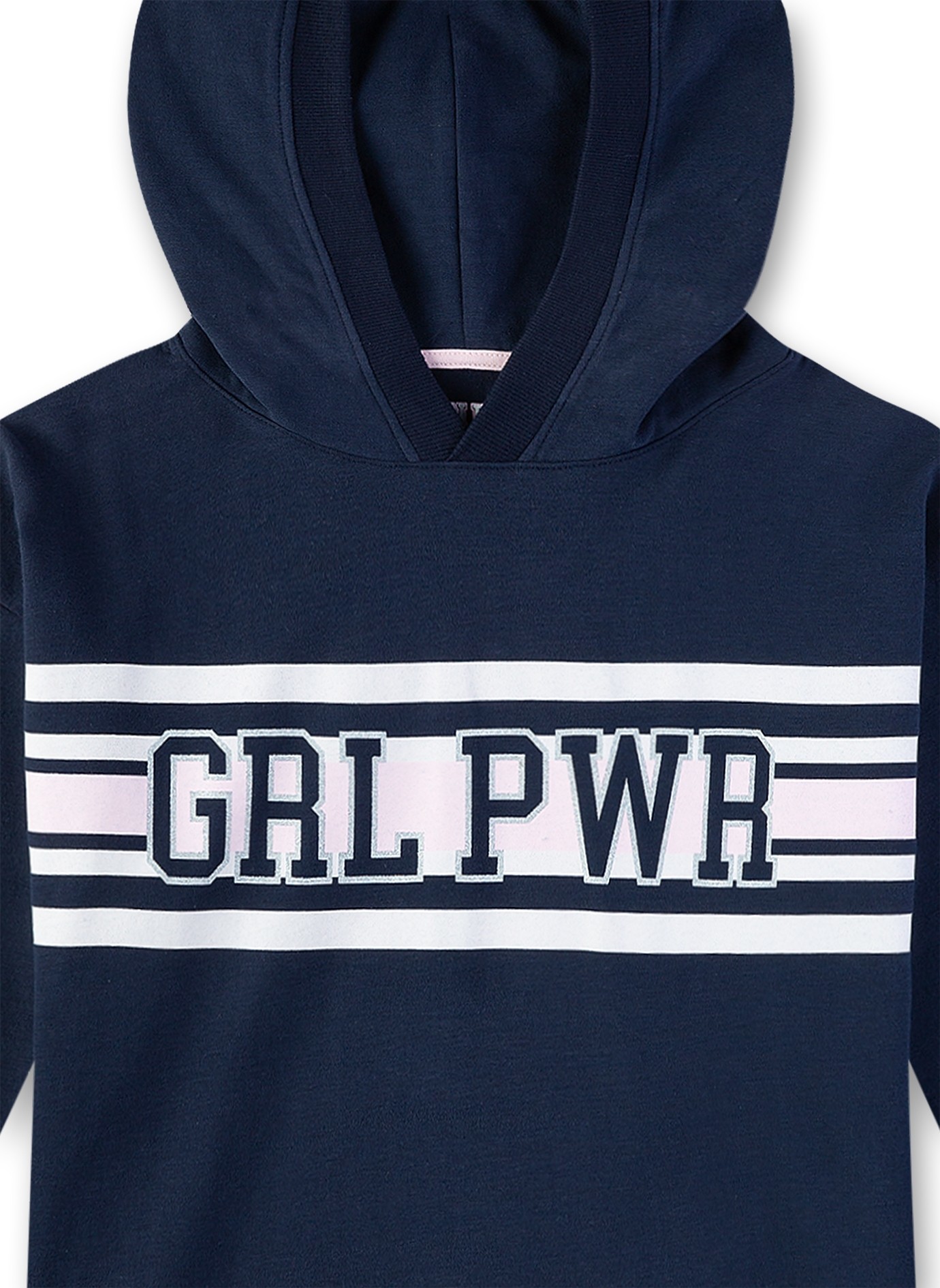 Синяя толстовка Sanetta GRL PWR — фото 3