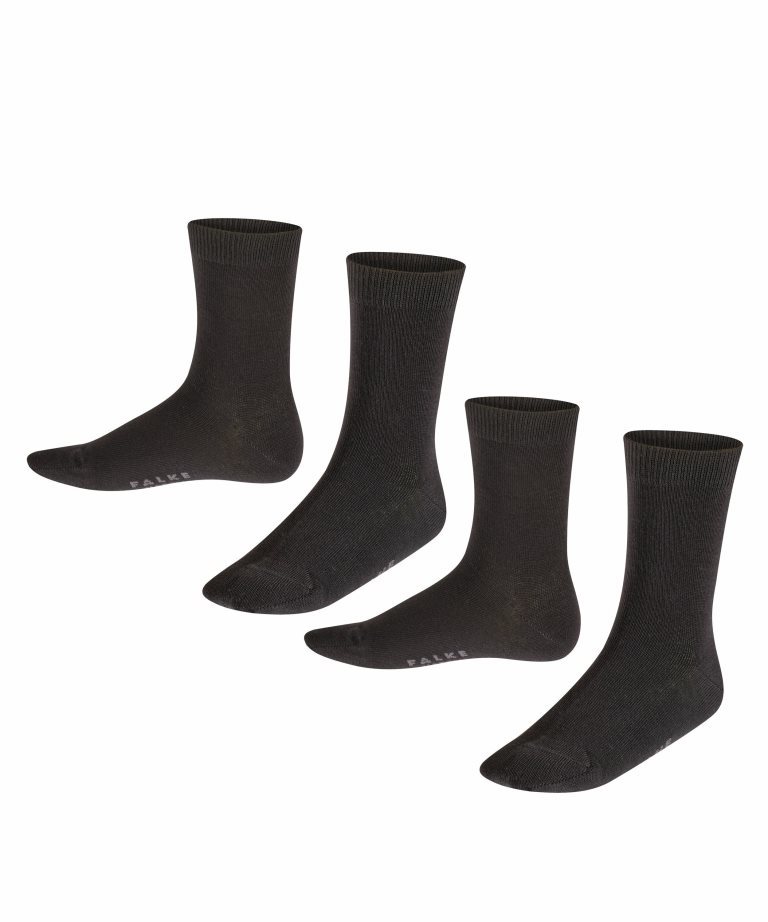 Носки Happy 2-Pack FALKE, цвет — чёрный