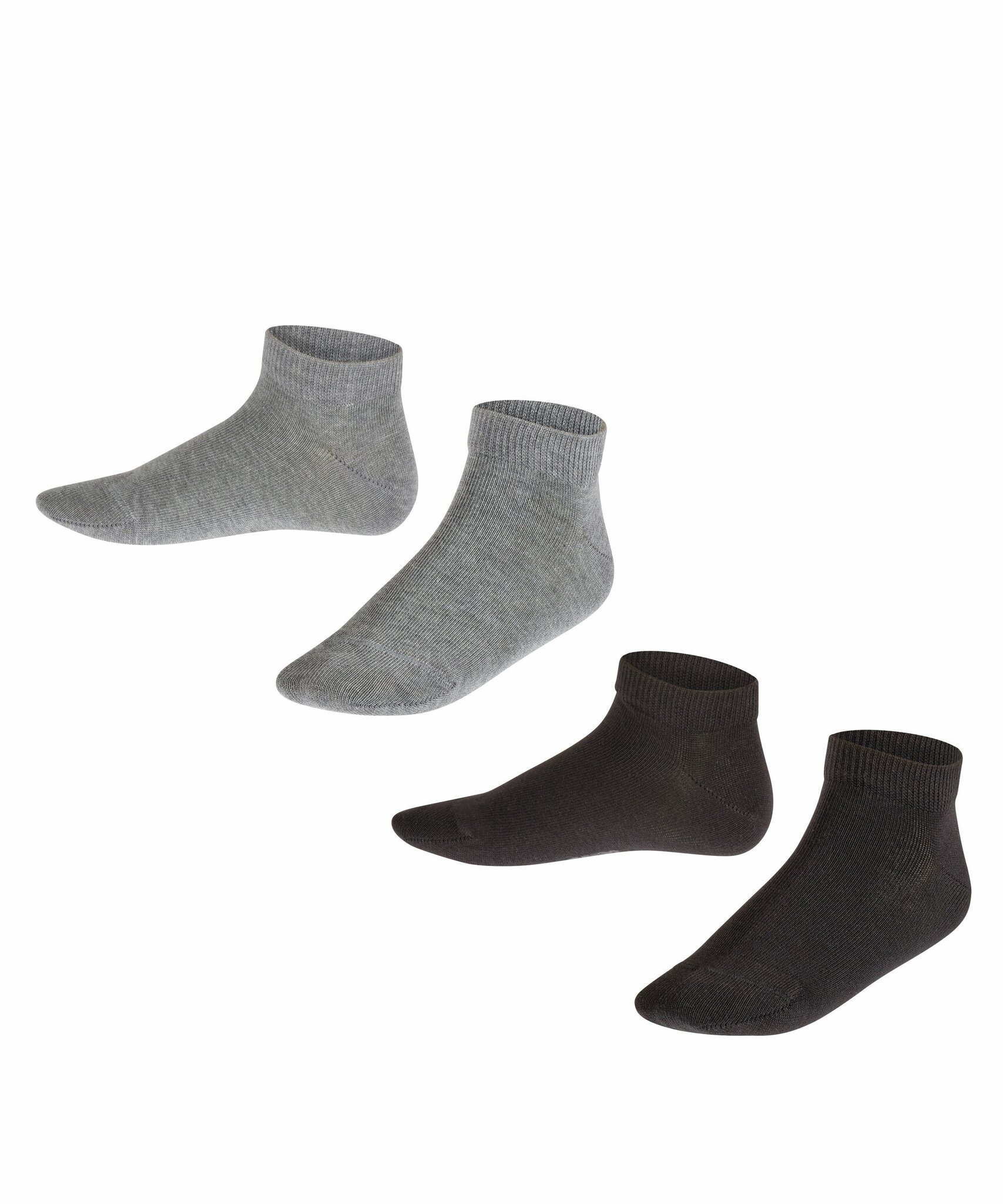 Носки Happy 2-Pack FALKE, цвет — серый/чёрный — фото 6