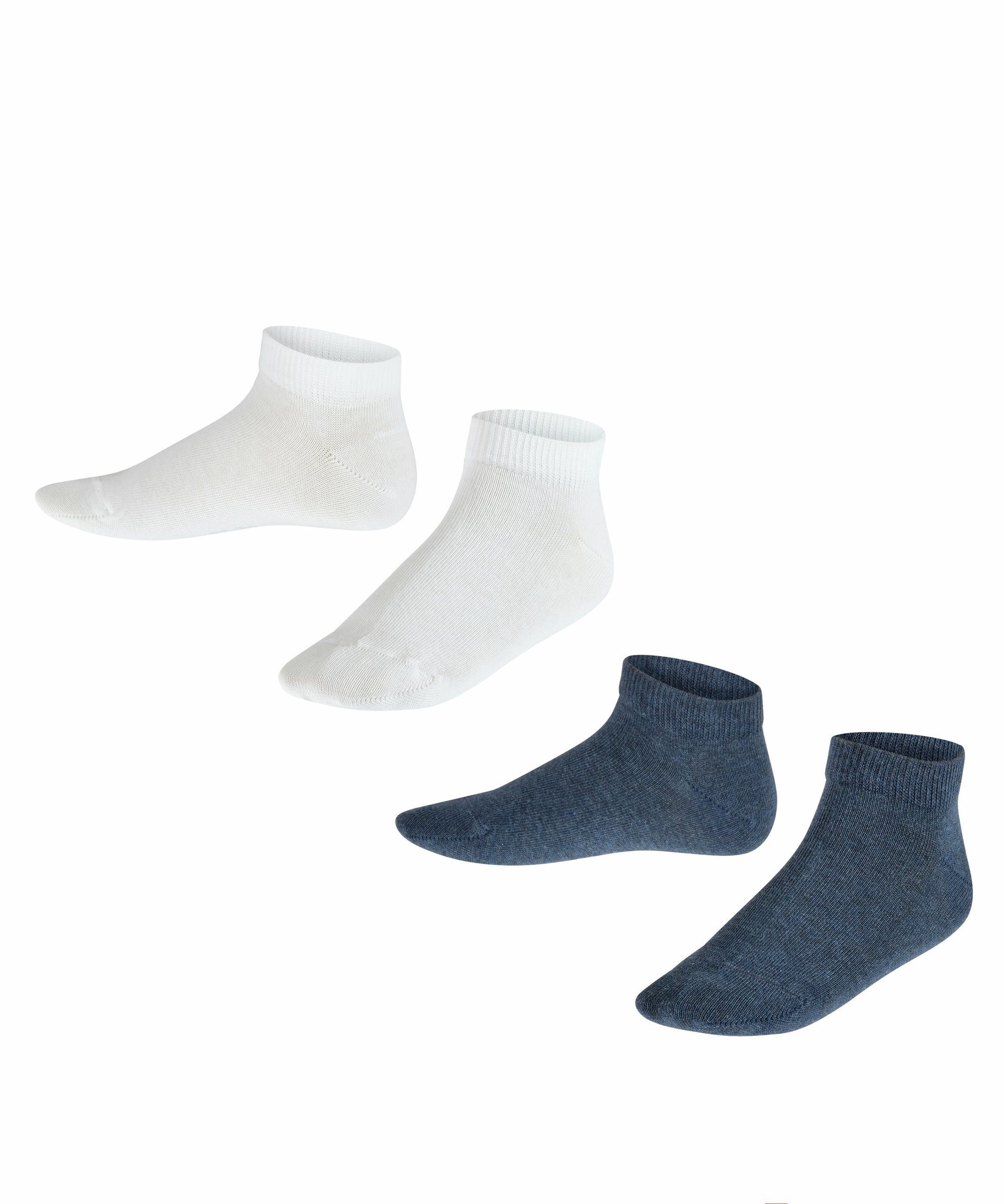 Носки Happy 2-Pack FALKE, цвет — белый/серо-синий